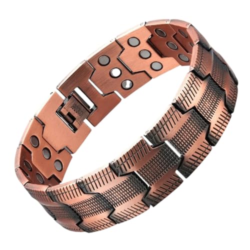 NEU 2025 UNISEX PURE COPPER TURKISE BRACET BRACET GRAUTISCHE BRAKEILE ENDORIERUNG JUDELY Luxus mit für Sie Accessoires Trendy Creative für Frauen und Männer von CHCWR