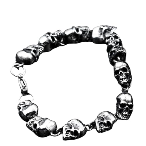 NEU 2026 UNISEX 316L Edelstahl Trend Design Schädel Armband Punk Männer High Jewelry LLBC8-005C Dekoration Luxus mit für Sie Accessoires Trendy Creative für Frauen und Männer von CHCWR
