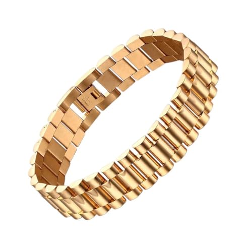 Neues 2025 Unisex Noble Armband, Männer Rollie -Ketten -Link -Armbänder Edelstahl Watchband Armband Luxus Band Schmuck Erkenntnisse Modetrendy Accessoires kreatives Geschenk für Frauen und Männer von CHCWR