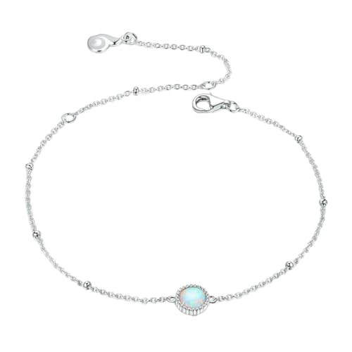 Neues 2026 Opal Link -Kettenarmband für Frauen 925 Sterling Silber Armbänder mit Charms Jubiläum Dekoration Schmuck Luxus Sie Accessoires Trendy Creative Bestes Geschenk von CHCWR