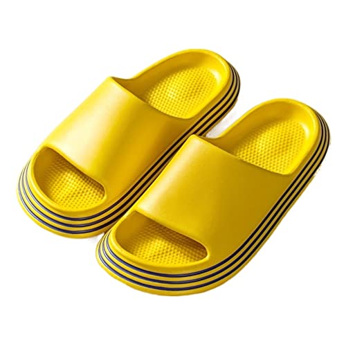 CHDWEY Hausschuhe Damen Hausschuhe Dusche Sandale Löcher rutschfeste leichte Badezimmer Indoor Damen Herren Flip Flops Pool Schuhe Rutsche(35 EU) von CHDWEY