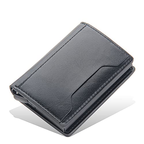 CHDWEY Herren Geldbörse Business-Kreditkartenhalter Herren Multifunktion Pickup Tasche Aluminium Mini Slim Brieftasche Münzen Geldbörse Karten von CHDWEY