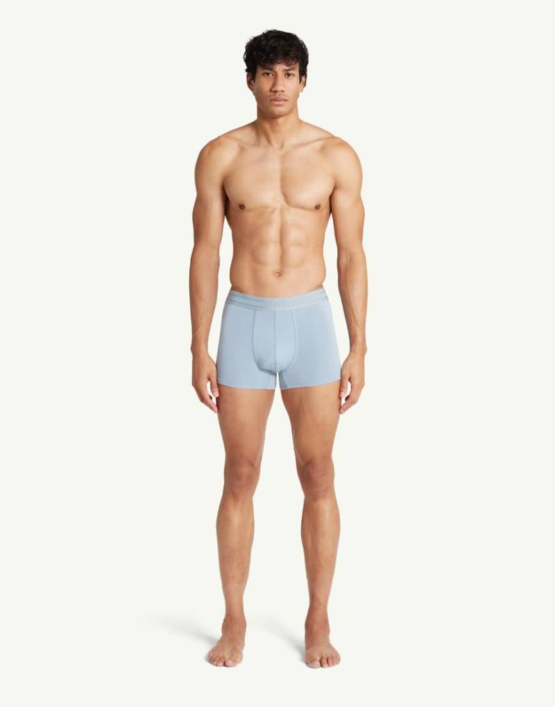 Che Studios - 3er-Pack Boxershorts mit farblich abgestimmtem Bund in Puderblau von CHÉ