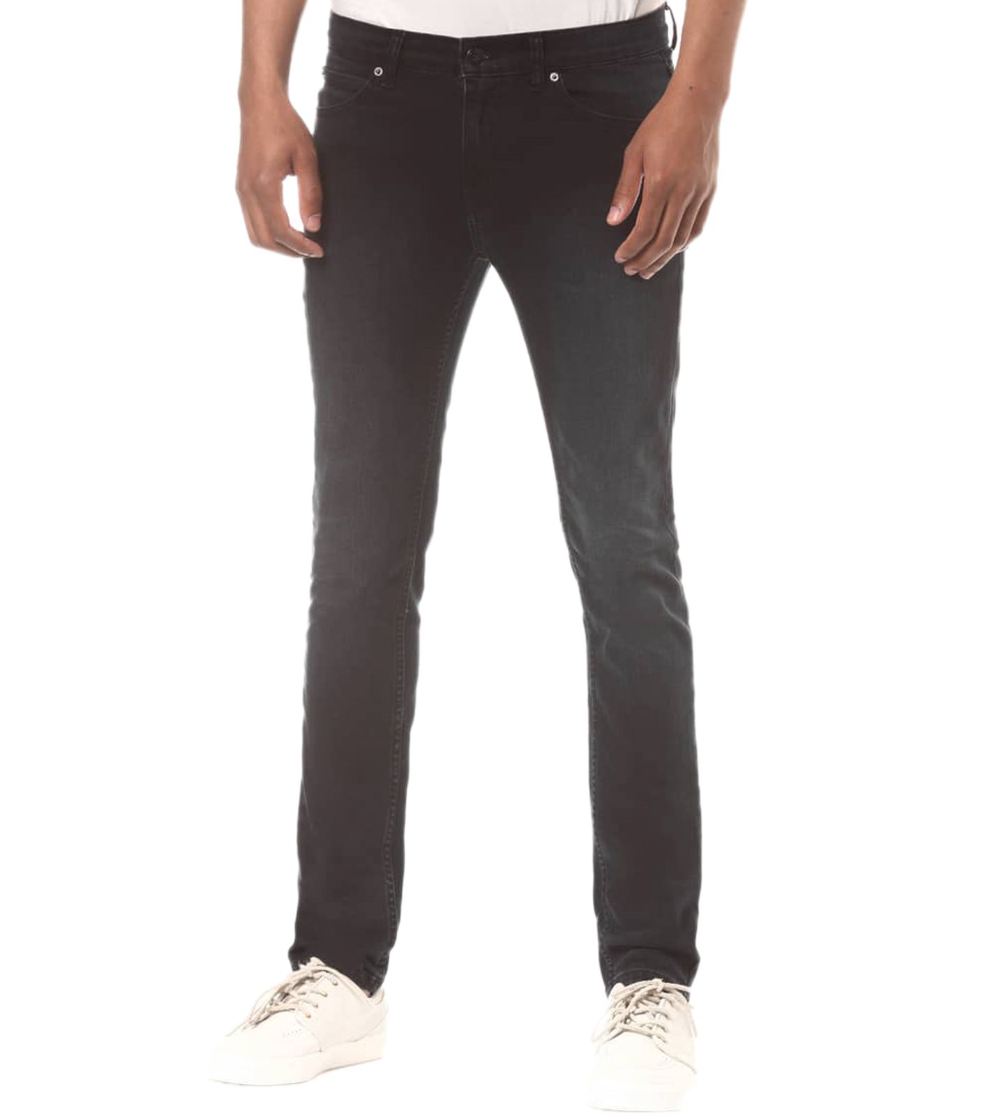 CHEAP MONDAY Herren Straight Leg Jeans im 5-Pocket-Style Denim-Hose 035673300128 Schwarz von CHEAP MONDAY