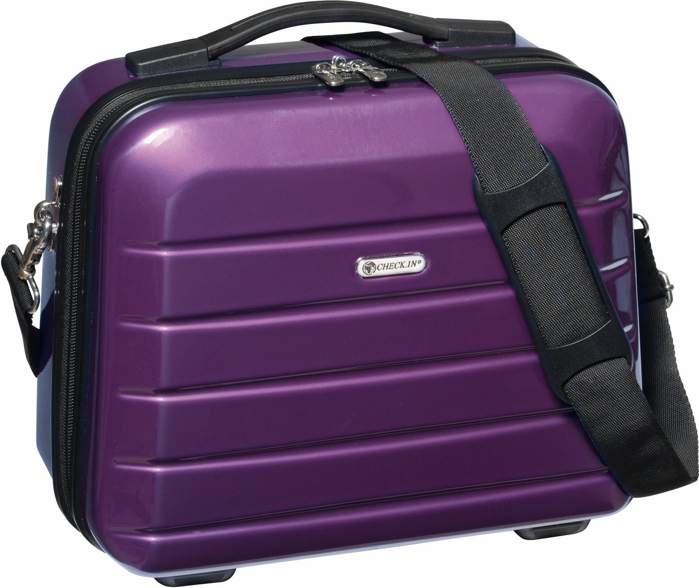 CHECK.IN® Beautycase London 2.0, Kosmetiktasche, zum Aufstecken, Reisetasche, mit Schulterriemen von CHECK.IN®