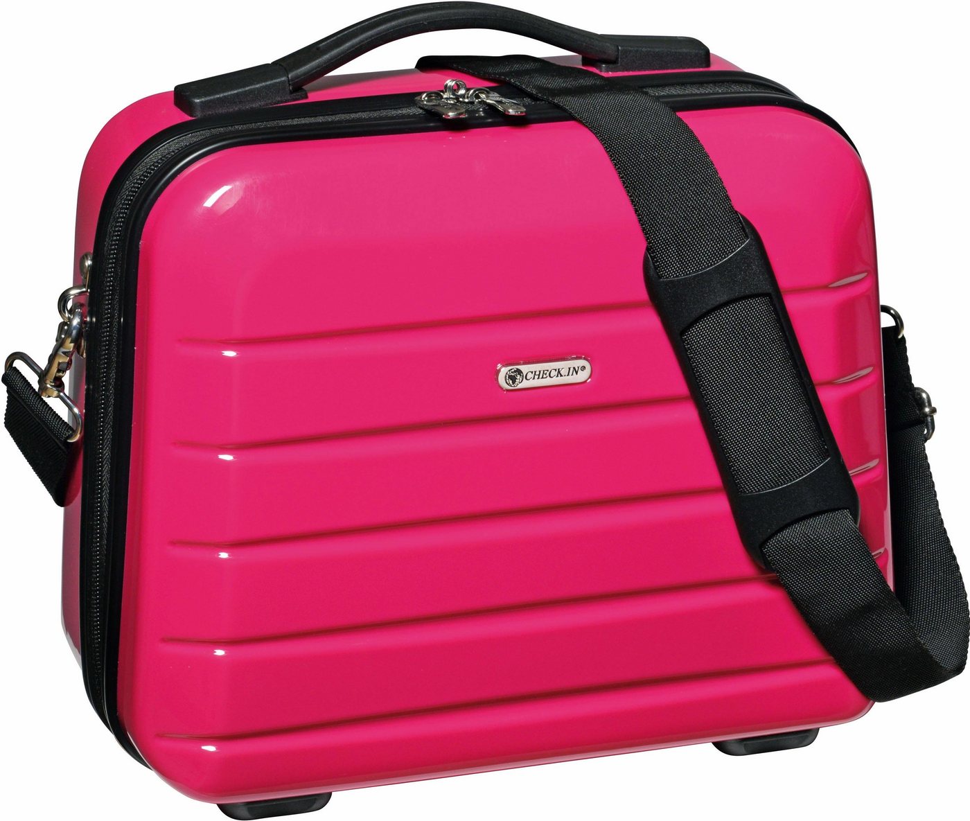 CHECK.IN® Beautycase London 2.0, Kosmetiktasche, zum Aufstecken, Reisetasche, mit Schulterriemen von CHECK.IN®