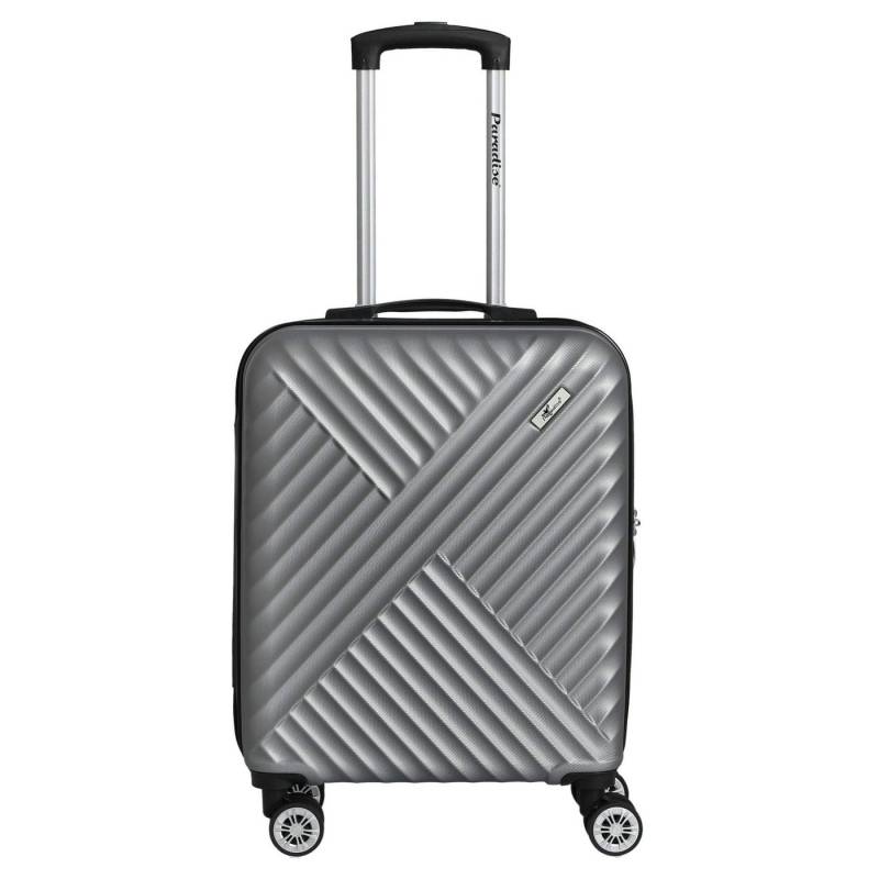 CHECK.IN® Handgepäck-Trolley Kingston - 4-Rollen-Kabinentrolley 55 cm (silber), 4 Rollen Rollen von CHECK.IN®