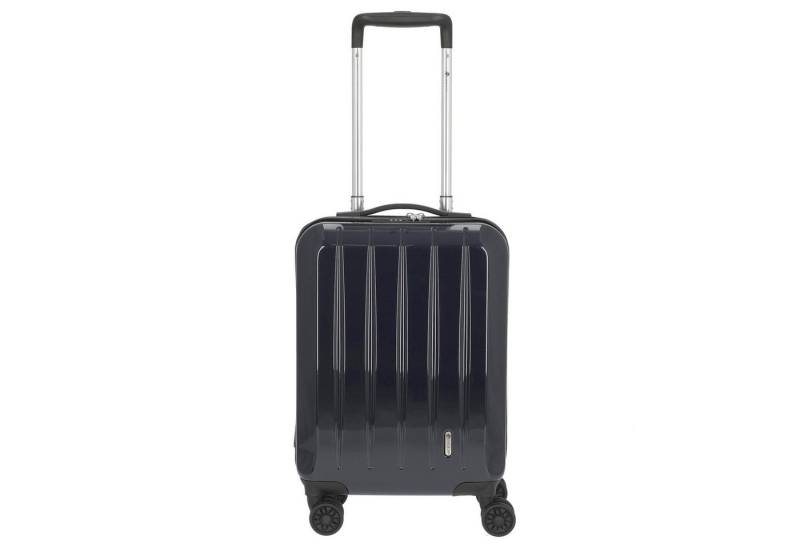 CHECK.IN® Handgepäck-Trolley London 2.0 - 4-Rollen-Trolley 50 cm (carbon blau), 4 Rollen Rollen von CHECK.IN®
