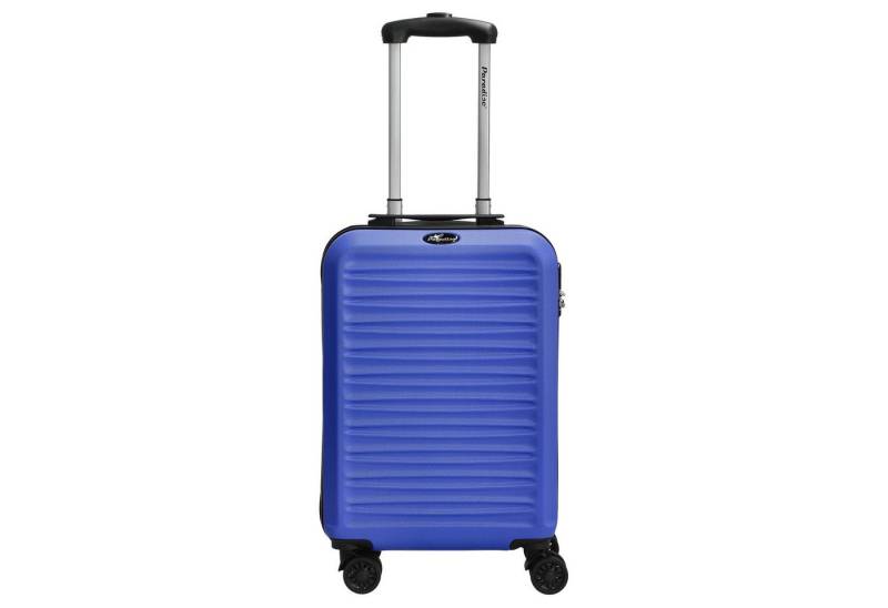 CHECK.IN® Handgepäck-Trolley Paradise by Havanna 2.0 - 4-Rollen-Kabinentrolley 55 cm (blau), 4 Rollen Rollen von CHECK.IN®