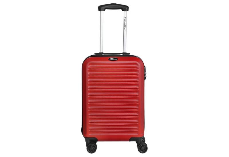 CHECK.IN® Handgepäck-Trolley Paradise by Havanna 2.0 - 4-Rollen-Kabinentrolley 55 cm (rot) von CHECK.IN®