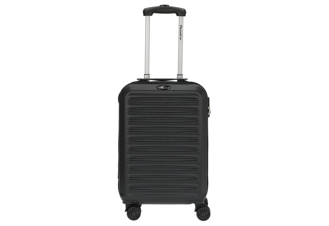 CHECK.IN® Handgepäck-Trolley Paradise by Havanna 2.0 - 4-Rollen-Kabinentrolley 55 cm (schwarz), 4 Rollen Rollen von CHECK.IN®