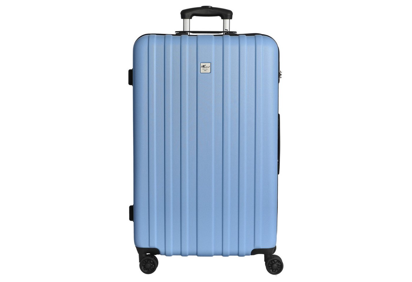 CHECK.IN® Koffer Aurora - 4-Rollen-Trolley 76 cm (himmelblau), 4 Rollen Rollen von CHECK.IN®