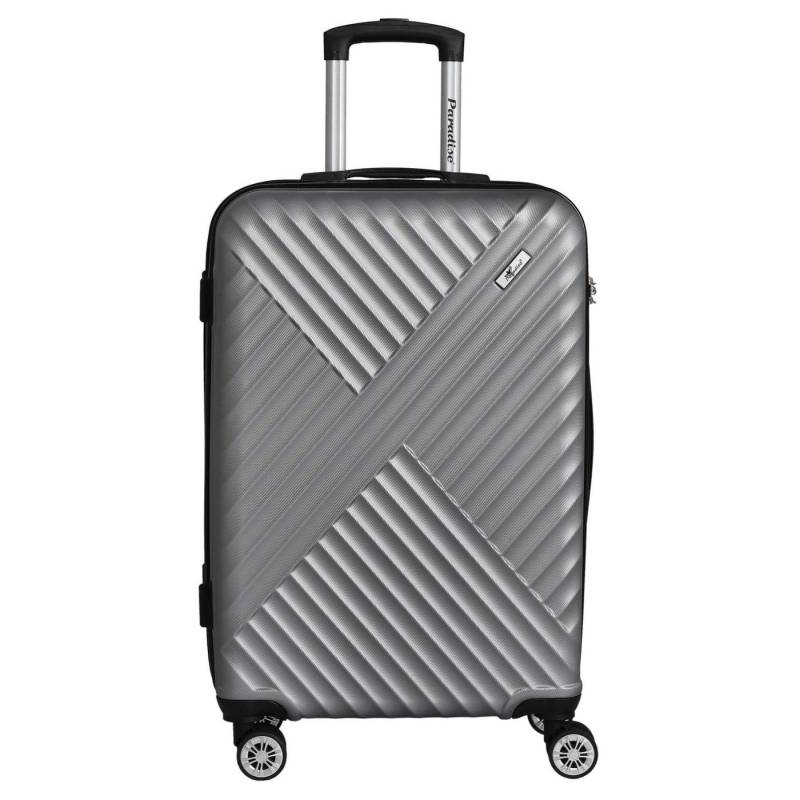 CHECK.IN® Koffer Kingston - 4-Rollen-Trolley 67 cm (silber), 4 Rollen Rollen von CHECK.IN®