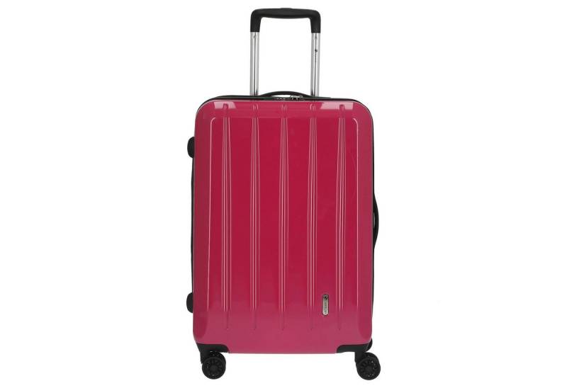 CHECK.IN® Koffer London 2.0 - 4-Rollen-Trolley 67 cm (pink), 4 Rollen Rollen von CHECK.IN®
