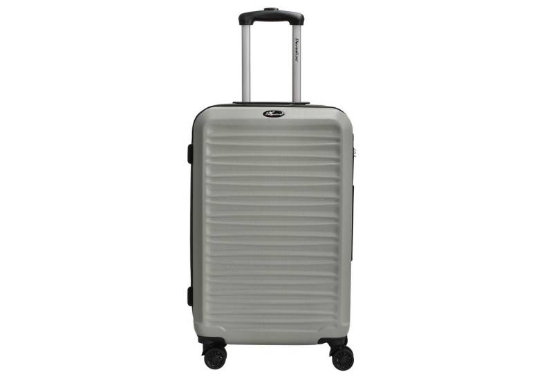CHECK.IN® Koffer Paradise by Havanna 2.0 - 4-Rollen-Trolley 69 cm (silber), 4 Rollen Rollen von CHECK.IN®