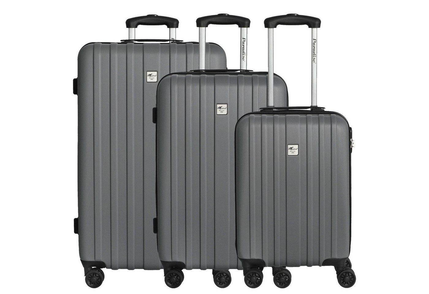 CHECK.IN® Trolley Aurora - Trolley-Set 3tlg., 4 Rollen von CHECK.IN®