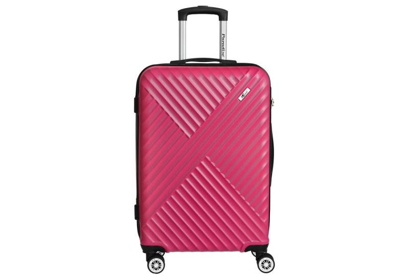 CHECK.IN® Trolley Kingston - 4-Rollen-Trolley 67 cm (lila), 4 Rollen von CHECK.IN®