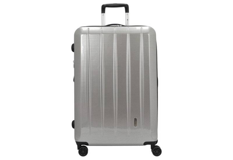 CHECK.IN® Trolley London 2.0 - 4-Rollen-Trolley 75 cm (orange), 4 Rollen von CHECK.IN®