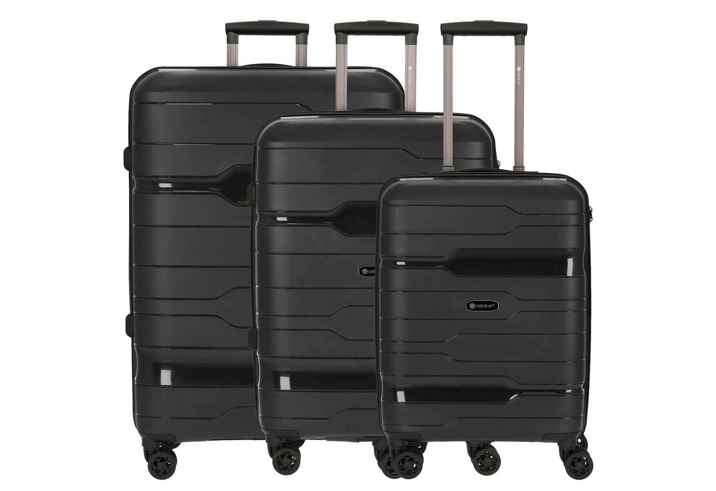 CHECK.IN® Trolley Memphis Trolley-Set 3tlg., 4 Rollen von CHECK.IN®