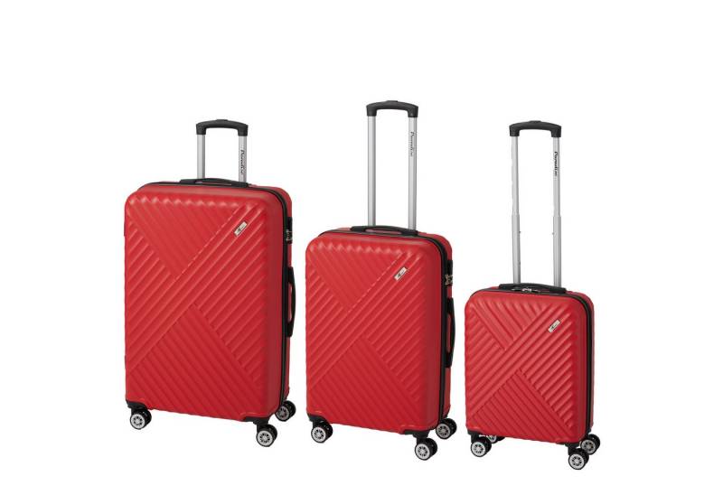 CHECK.IN® Trolleyset - 3-teilig Leichtgewicht! Schloss Doppelr. 2 J. Gar. 10 Farben von CHECK.IN®