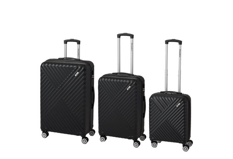 CHECK.IN® Trolleyset - 3-teilig Leichtgewicht! Schloss Doppelr. 2 J. Gar. 10 Farben von CHECK.IN®