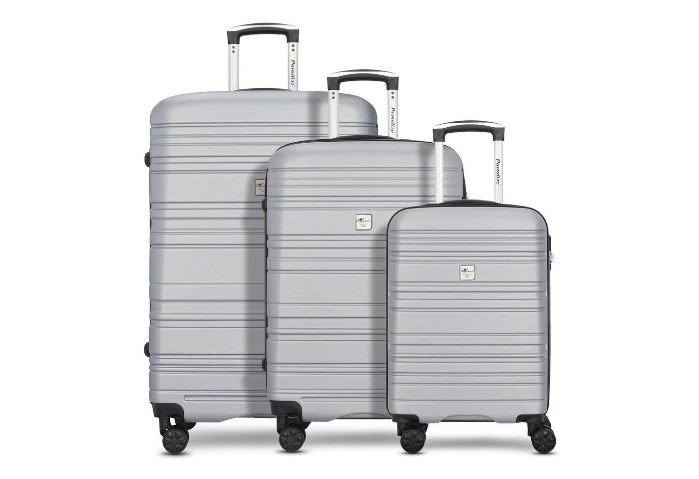 CHECK.IN® Trolleyset Paradise, 4 Rollen, (3-teilig, 3 tlg), ABS von CHECK.IN®