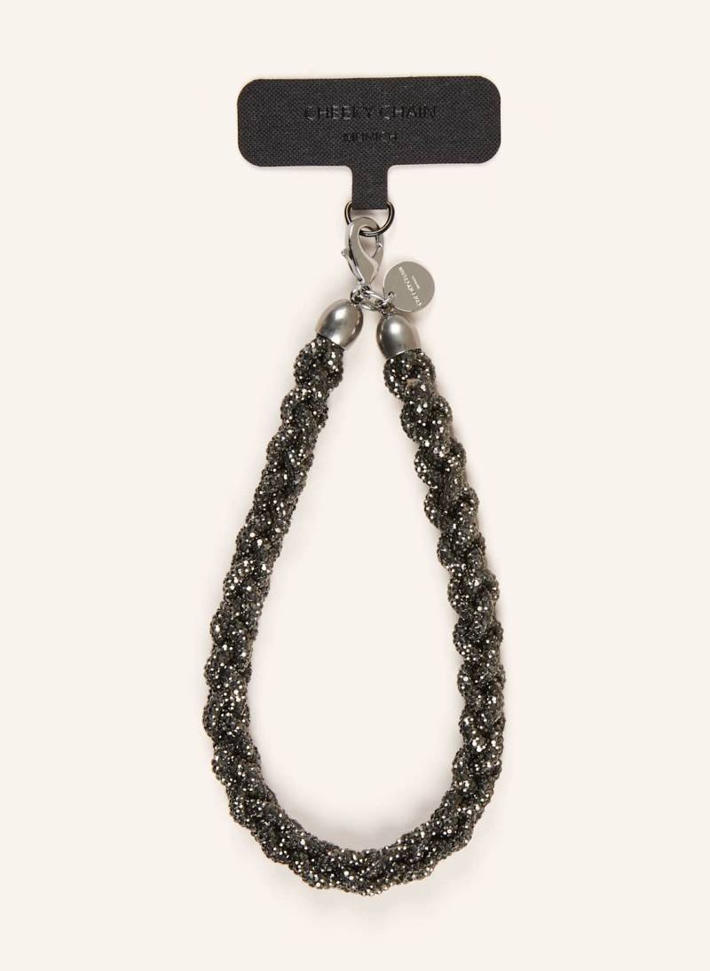 Cheeky Chain Munich Smartphone-Anhänger Aurora silber von CHEEKY CHAIN MUNICH
