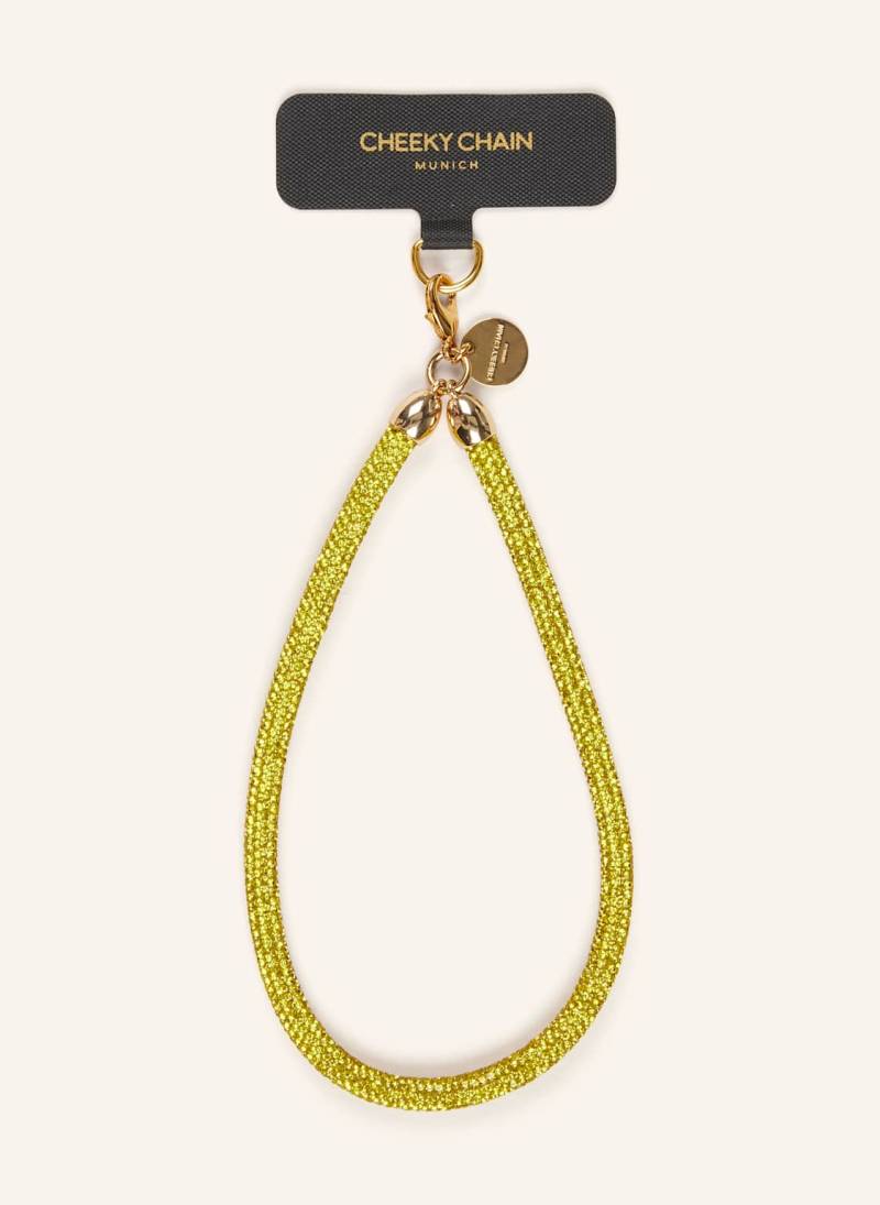 Cheeky Chain Munich Smartphone-Anhänger Estelle gelb von CHEEKY CHAIN MUNICH