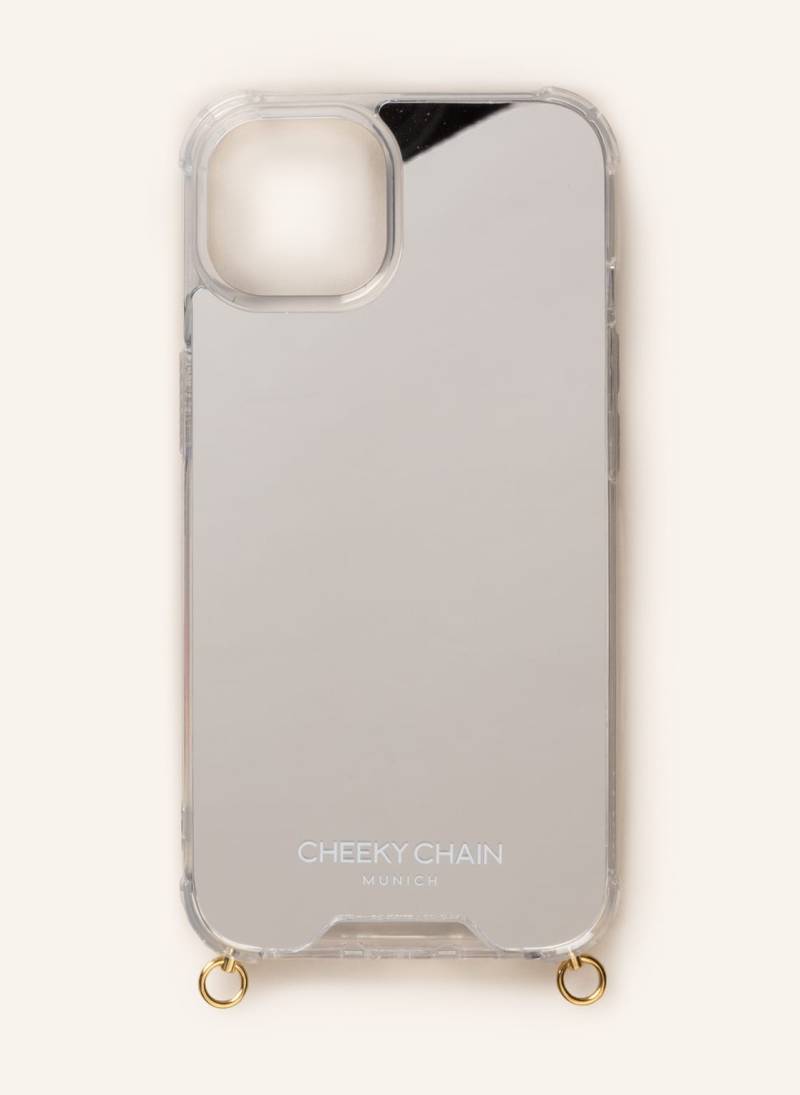 Cheeky Chain Munich Smartphone-Hülle silber von CHEEKY CHAIN MUNICH