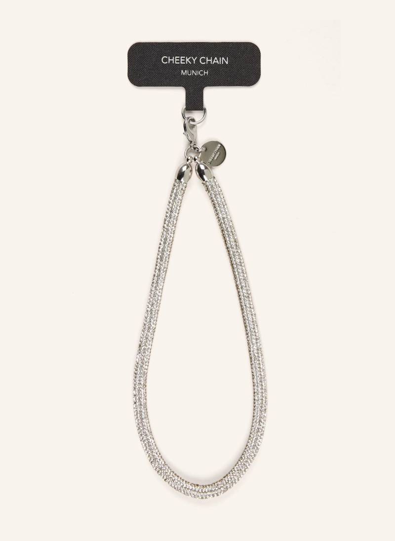 Cheeky Chain Munich Smartphone-Kette Estelle silber von CHEEKY CHAIN MUNICH