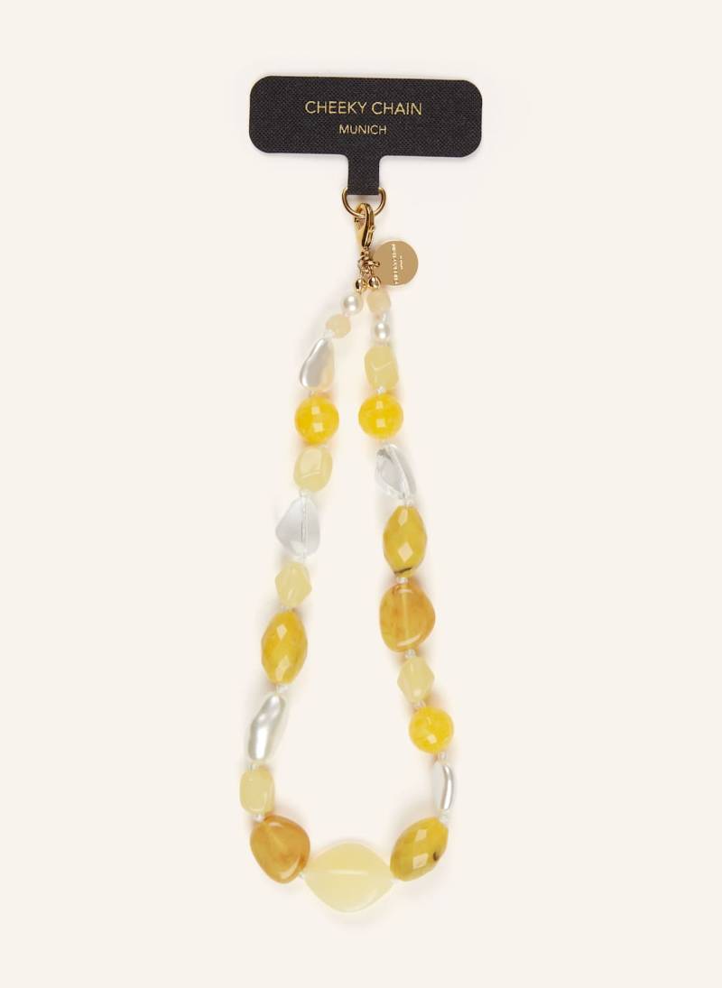 Cheeky Chain Munich Smartphone-Kette Sun gelb von CHEEKY CHAIN MUNICH