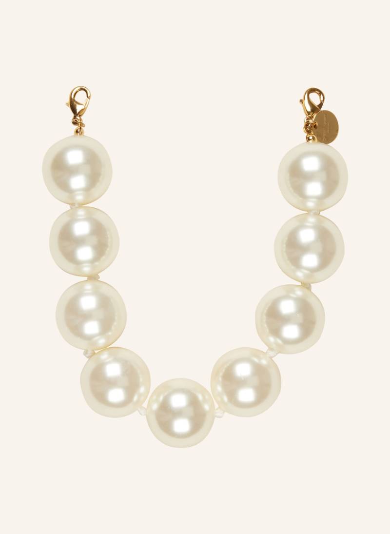 Cheeky Chain Munich Smartphone-Kette Wilma Mit Schmuckperlen weiss von CHEEKY CHAIN MUNICH