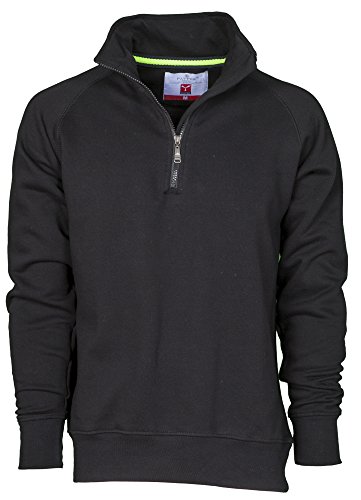 CHEMAGLIETTE! Payper Miami + Arbeitsjacke aus Baumwolle mit halbem Reißverschluss, PayperMiami2_Nero_2XL, Schwarz, PayperMiami2_Nero_2XL XXL CHEMAGLIETTE! Payper Miami + Arbeitsjacke aus Baumwolle mit halbem Reißverschluss, PayperMiami2_Nero_2XL, Schwarz, PayperMiami2_Nero_2XL XXL von CHEMAGLIETTE!