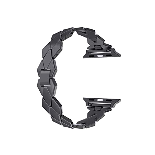 CHENGG Edelstahl Watchbandwatch 38 mm 42 mm Metall Diamantband Schocksicheres Farbschachtgurt Accessoires Uhrengurt CHENGG Edelstahl Watchbandwatch 38 mm 42 mm Metall Diamantband Schocksicheres Farbschachtgurt Accessoires Uhrengurt von CHENGG