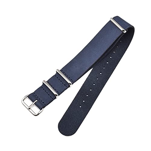 CHENGG Leder Uhrenbandgurt geeignet für NATO -Uhrengurt für Zulu Schwarze Schnalle Uhr Accessoires 18mm 20 mm 22 mm 24mm Uhrengurt CHENGG Leder Uhrenbandgurt geeignet für NATO -Uhrengurt für Zulu Schwarze Schnalle Uhr Accessoires 18mm 20 mm 22 mm 24mm Uhrengurt von CHENGG