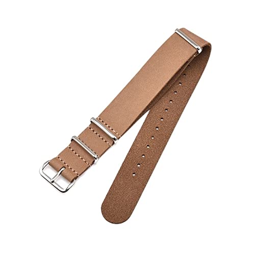 CHENGG Leder Uhrenbandgurt geeignet für NATO -Uhrengurt für Zulu Schwarze Schnalle Uhr Accessoires 18mm 20 mm 22 mm 24mm Uhrengurt CHENGG Leder Uhrenbandgurt geeignet für NATO -Uhrengurt für Zulu Schwarze Schnalle Uhr Accessoires 18mm 20 mm 22 mm 24mm Uhrengurt von CHENGG