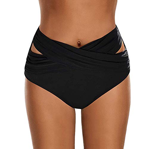 CHENGZI Damen Bikinihose Periode Bademode Menstruation Auslaufsichere Bikinihose Mittlere Taille Badehose für Teenager Mädchen von CHENGZI