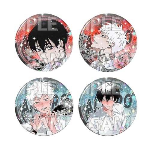 4 Summer HikaruDied Abzeichen 58MM Anime Figuren Tinplate Badge Pins Dekorationen von CHENJIRA