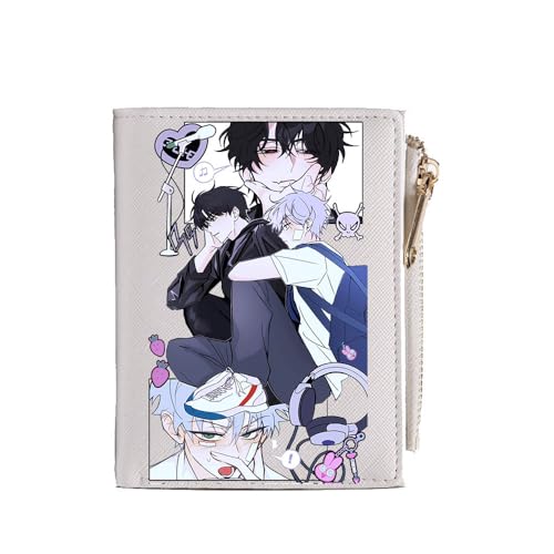 CHENJIRA Alien Stages Geldbörse Anime Alien Stages Poster Mehrschichtige Geldbeutel Bunt Bedruckte Aufbewahrungstasche (C) von CHENJIRA