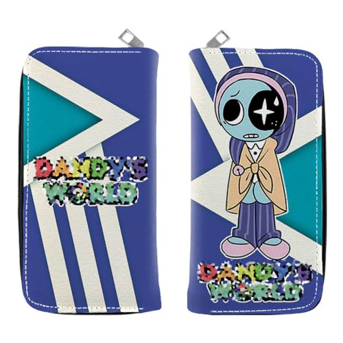 CHENJIRA Dandys Geldbörse Spiel Dandys Worlds Poster Mehrschichtige Geldbeutel Bunt Bedruckte Aufbewahrungstasche (B) von CHENJIRA