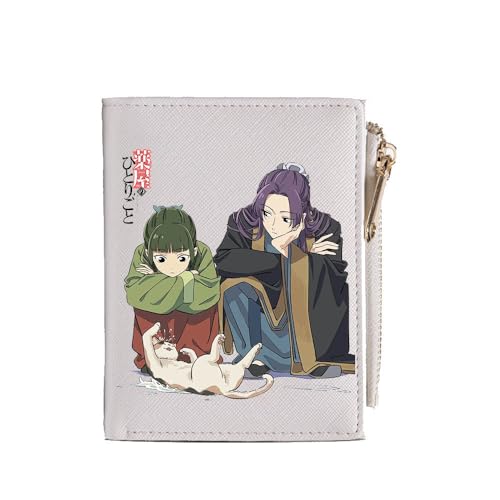 CHENJIRA Die Tagebücher Der Apothekerin Geldbörse Anime Apothecary Diaries Poster Mehrschichtige Geldbeutel Bunt Bedruckte Aufbewahrungstasche (A) von CHENJIRA