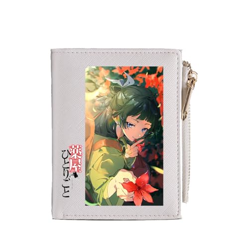 CHENJIRA Die Tagebücher Der Apothekerin Geldbörse Anime Apothecary Diaries Poster Mehrschichtige Geldbeutel Bunt Bedruckte Aufbewahrungstasche (D) von CHENJIRA