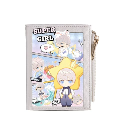 CHENJIRA Love Deepspace Geldbörse Anime Love Deepspace Poster Mehrschichtige Geldbeutel Bunt Bedruckte Aufbewahrungstasche (C) von CHENJIRA