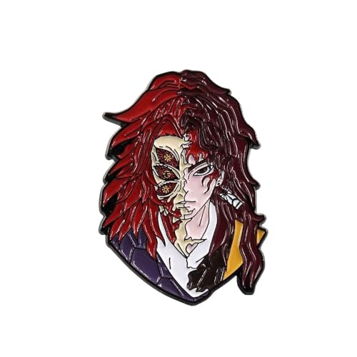 Ghost Slayers Abzeichen Anime Figuren Cosplay Accessories Badge Pins Dekorationen - Mehrfarbig Metall (B) von CHENJIRA