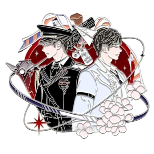 Love Deepspace Abzeichen Spiel Figuren Sylus Rafayel Shenxinghui Zayne Caleb Cosplay Badge Pin Dekorationen Love Deepspace Metall Brosche (E) von CHENJIRA
