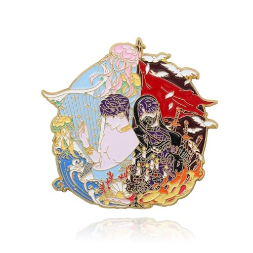 Love Deepspace Abzeichen Spiel Figuren Sylus Rafayel Shenxinghui Zayne Caleb Cosplay Badge Pin Dekorationen Love Deepspace Metall Brosche (G) von CHENJIRA