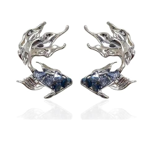 Love Deepspace Rafayel Ohrringe Blue Gem Ohrringe Love Deepspace Rafayel Figuren Cosplay Earrings Schmuck von CHENJIRA