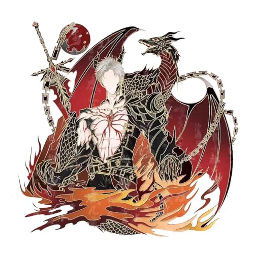Love Deepspace Sylus Abzeichen Anime Figuren Sylus Badge Pin Dekorationen Love Deepspace Metall Brosche von CHENJIRA
