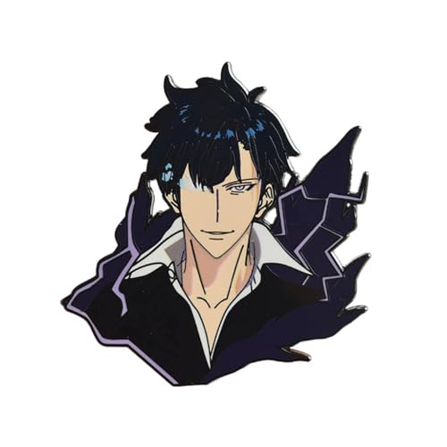 Solo Levelings SungJinWoo Abzeichen Anime Figuren Jin-Woo Cosplay Metall Badge Pins Dekorationen von CHENJIRA