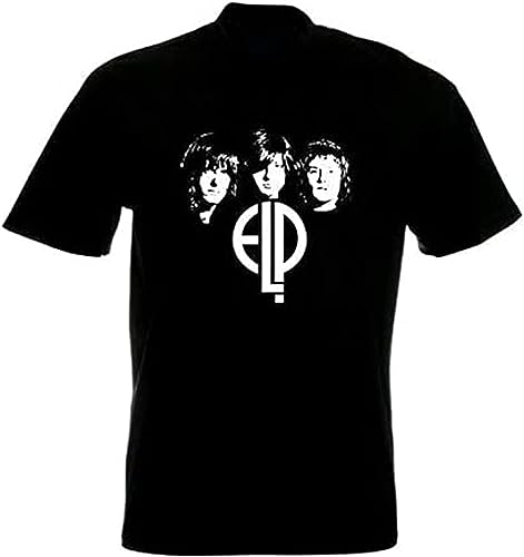 Emerson Lake and Palmer - Elp - T Shirt Keith Emerson Greg Lake Carl Plamer T-Shirts & Hemden(Large) von CHENLIAA